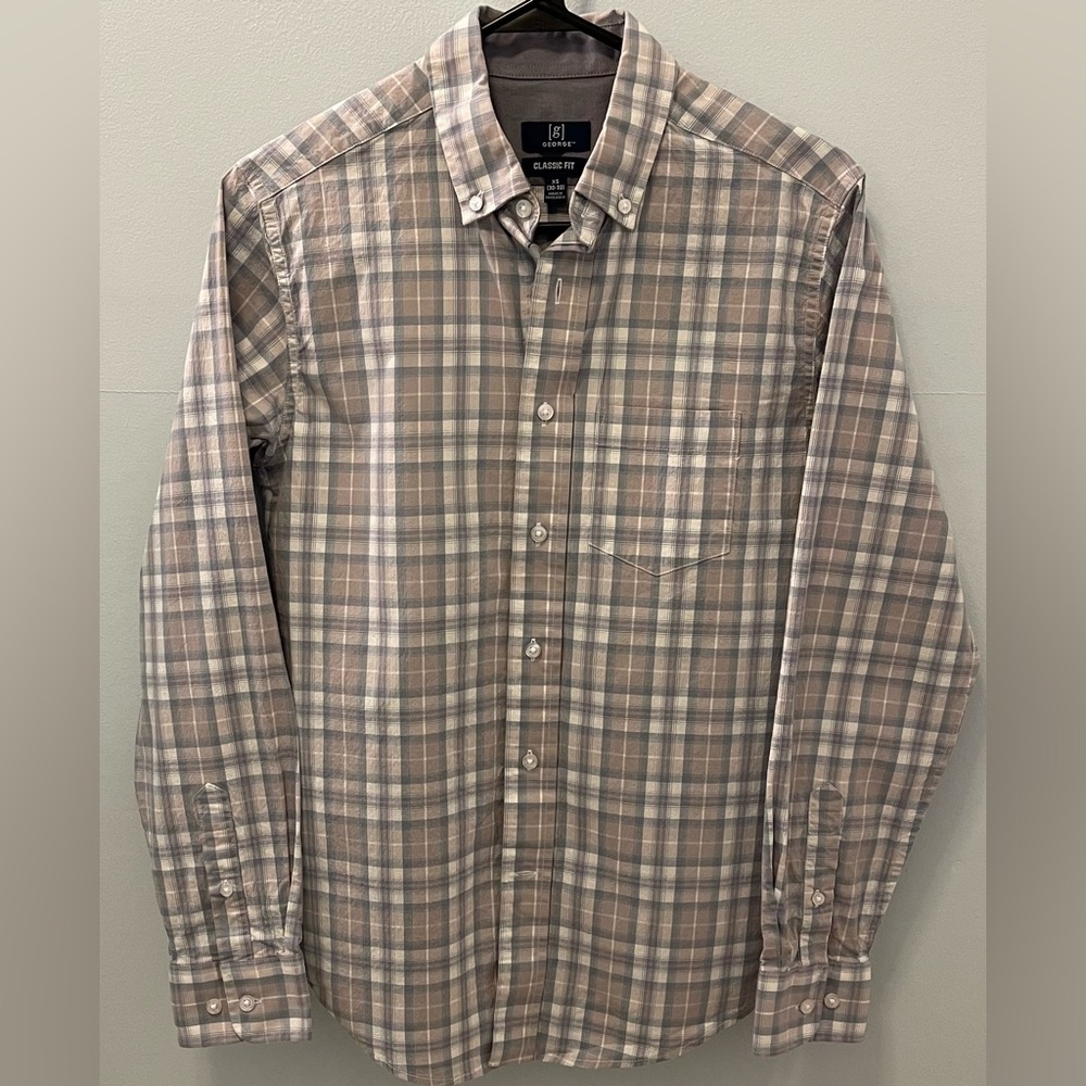 George Mens Button-up. Size XS